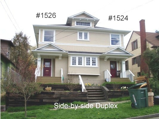 Property Photo: 1524 31st Ave WA 98122