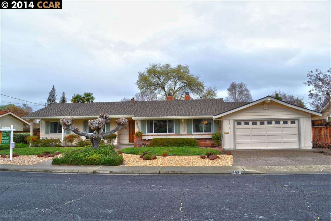 Property Photo: 393 Warwick Drive CA 94598