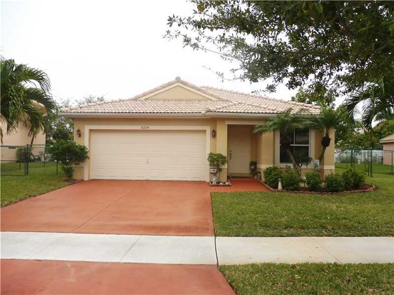 Property Photo:  16204 SW 10th St  FL 33027 