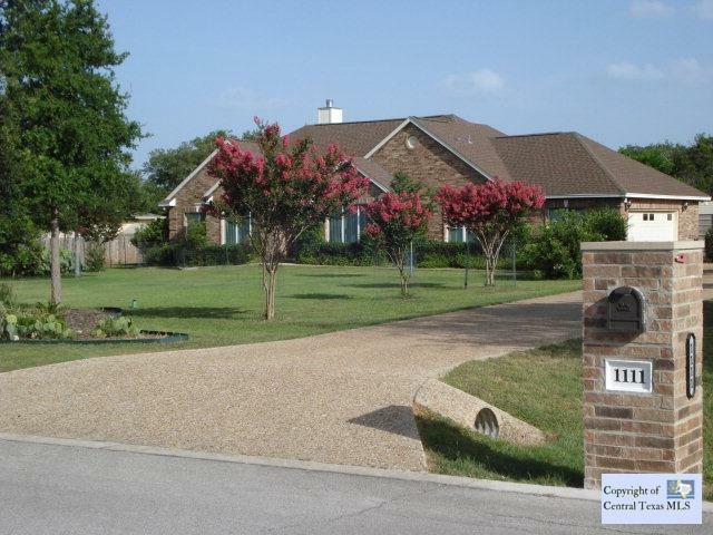 Property Photo:  1111 Mountain View Drive  TX 78666 