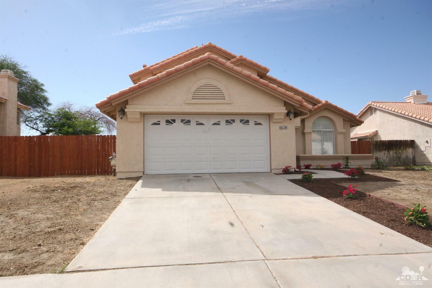 Property Photo:  43581 Wild Rose Street  CA 92201 