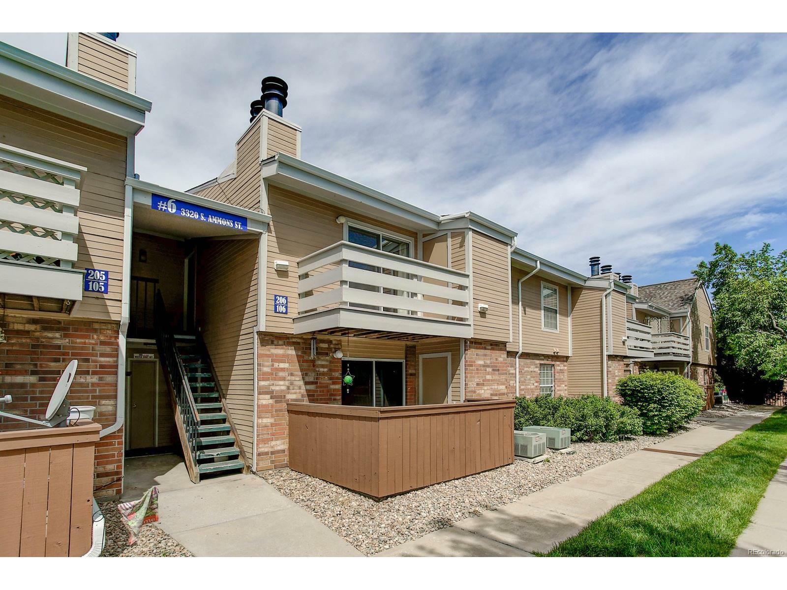 Property Photo: 3320 South Ammons Street Unit 206 CO 80227