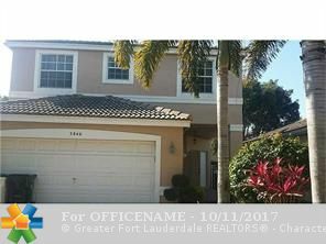 Property Photo: 3846 NW 62nd Ct FL 33073