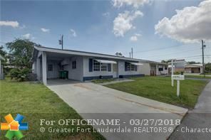 Property Photo: 4902 NW 27th Ave FL 33309