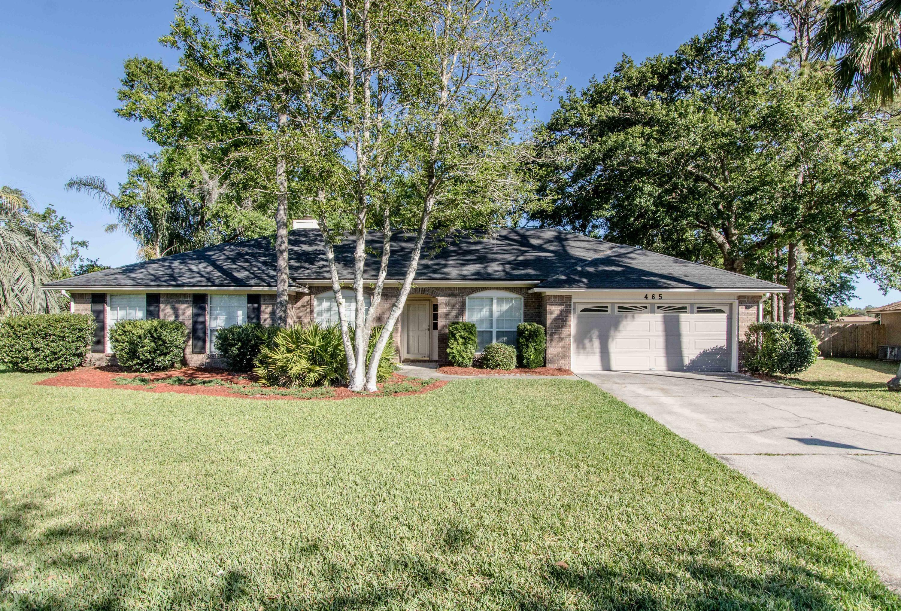 Property Photo:  465 Baybrook Dr  FL 32003 