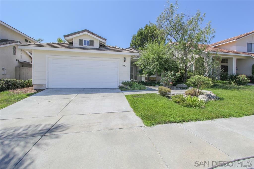 Property Photo:  441 Primrose Way  CA 92057 