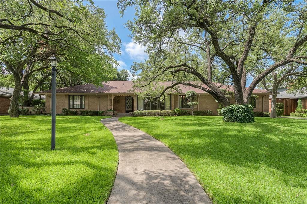 Property Photo:  5664 Meadowcrest Drive  TX 75230 