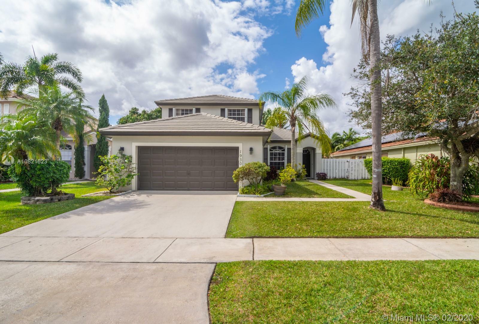 Property Photo:  1930 NW 180th Way  FL 33029 