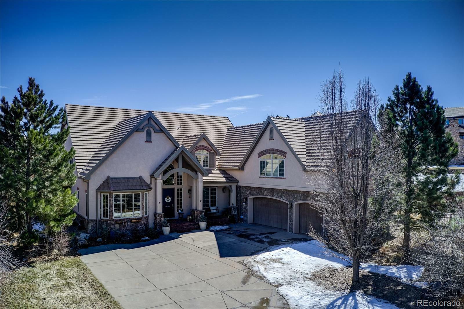 Property Photo: 5788 Amber Ridge Place CO 80108