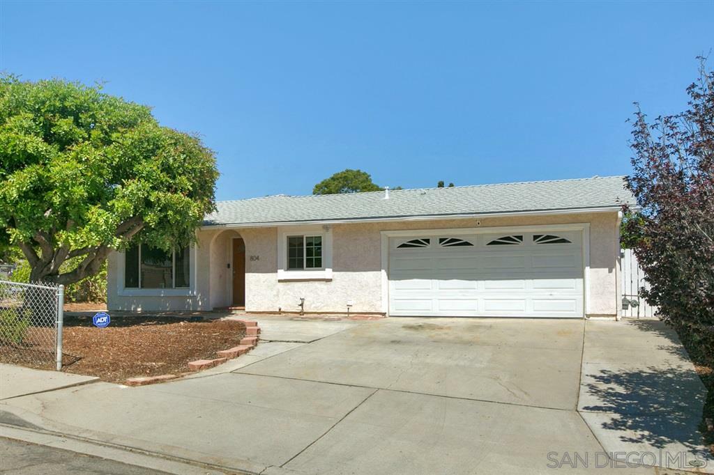 Property Photo:  804 Cozy Court  CA 92028 