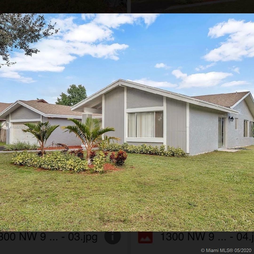 Property Photo:  1300 NW 94th Ave  FL 33322 