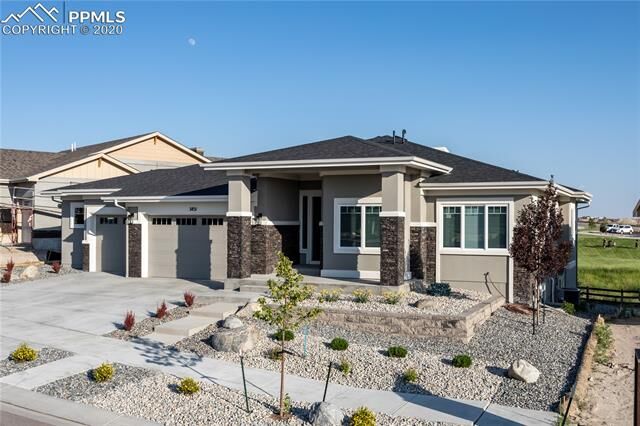 Property Photo:  3831 Horse Gulch Loop  CO 80924 