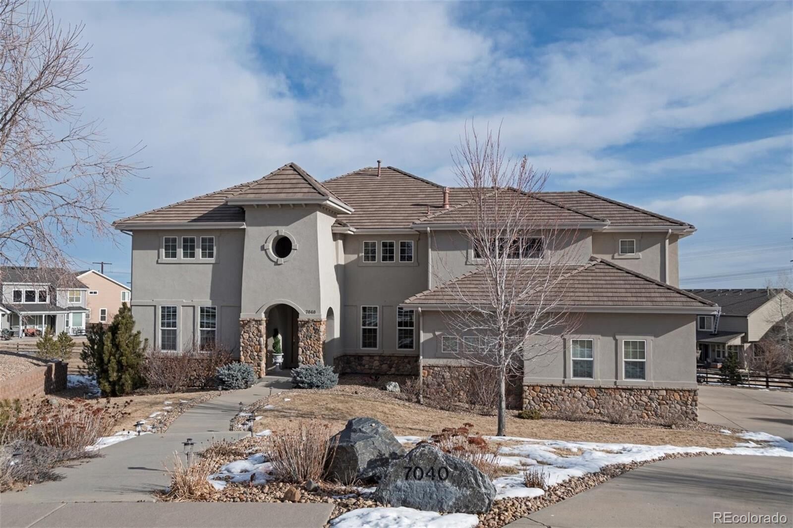 Property Photo:  7040 Azurite Court  CO 80108 