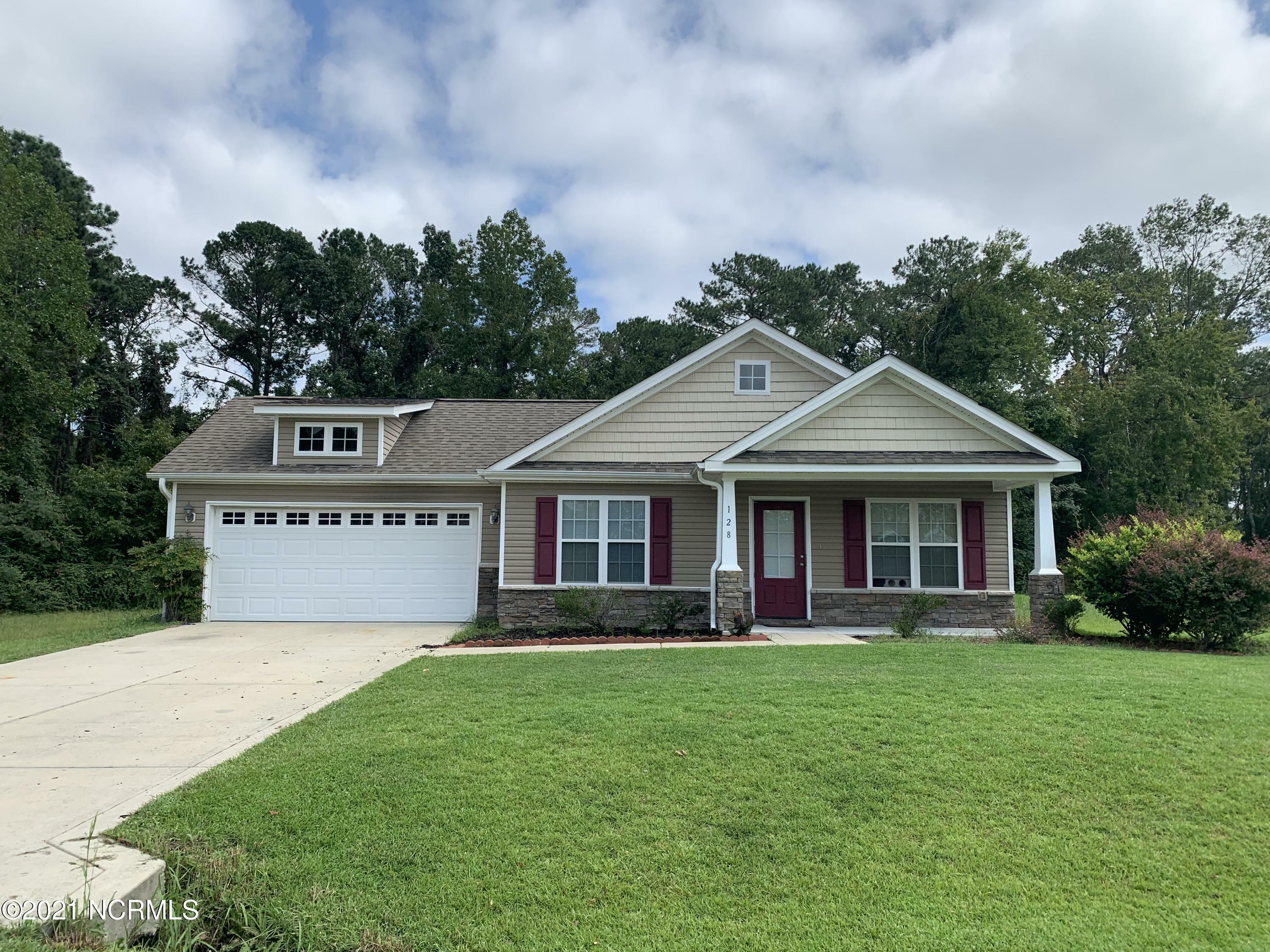 Property Photo:  128 Forbes Estates Drive  NC 28540 