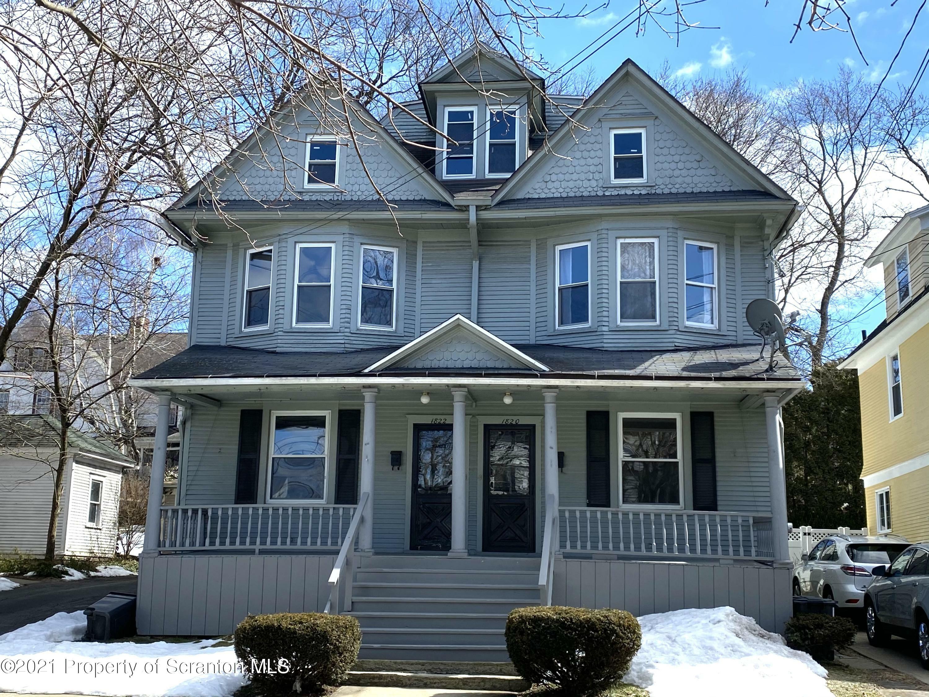 Property Photo: 1822 Capouse Avenue PA 18509