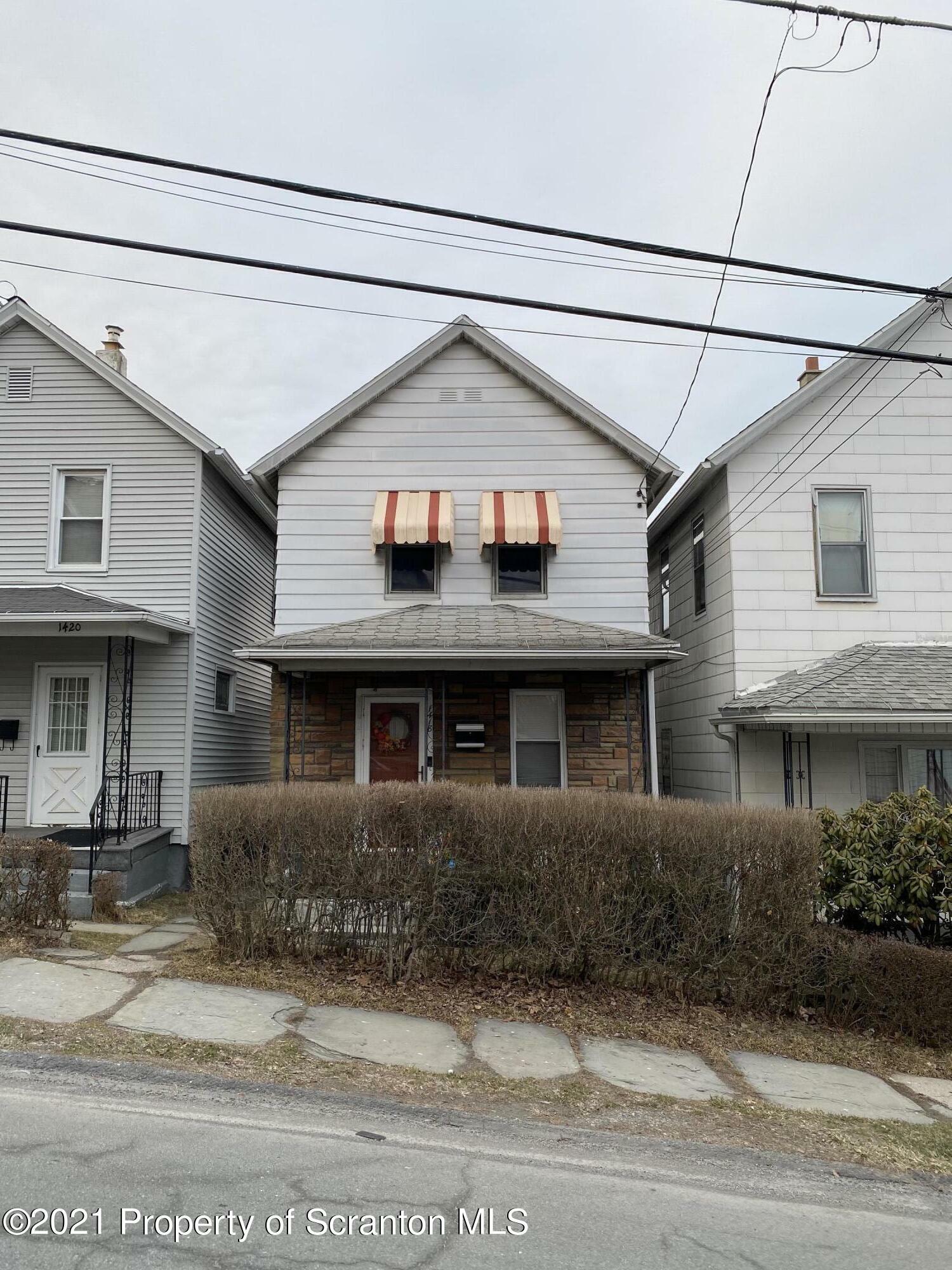 Property Photo:  1418 S Webster Avenue  PA 18505 