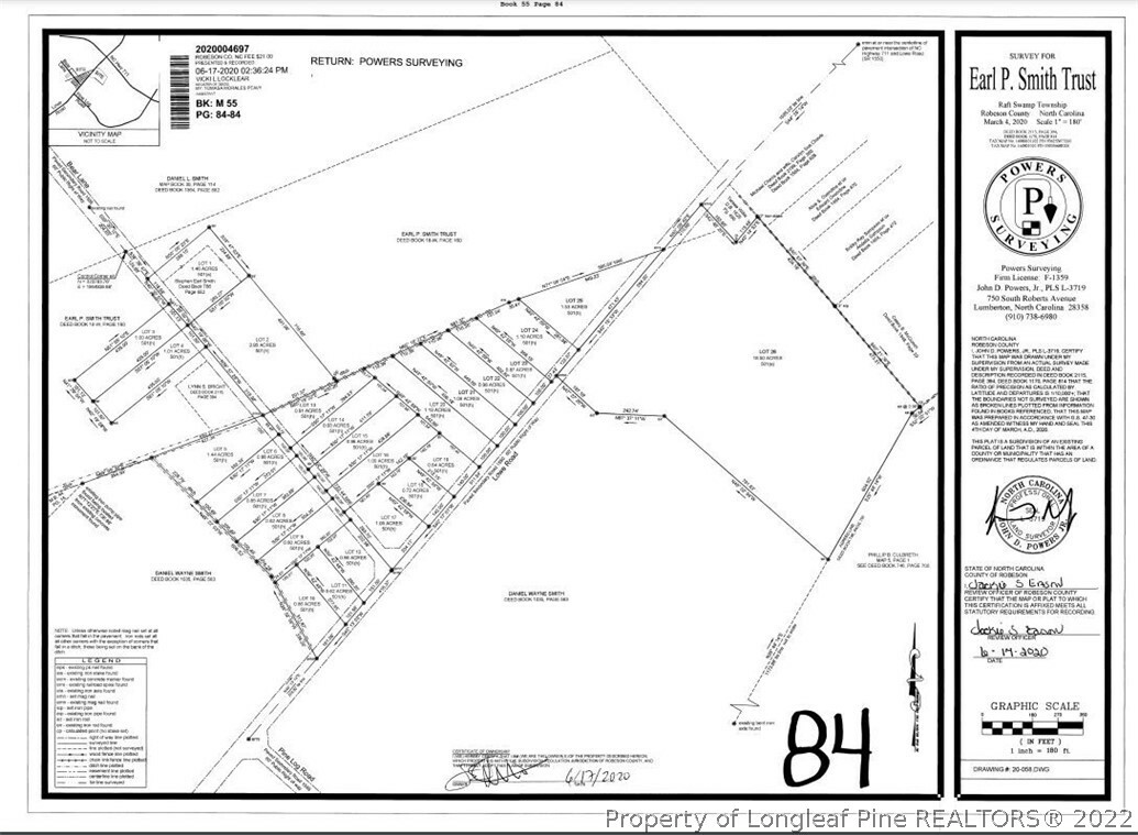 Property Photo:  Lot 10 Lowe Road  NC 28360 