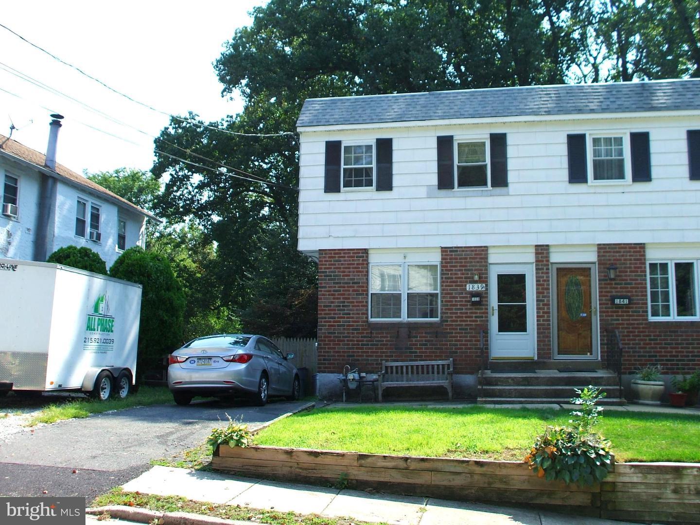 Property Photo: 1839 Shallcross Avenue PA 19032