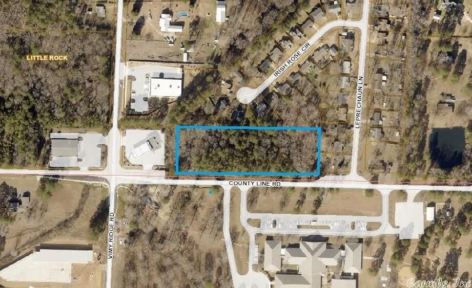 Property Photo:  3.54 Acres County Line Road  AR 72002 