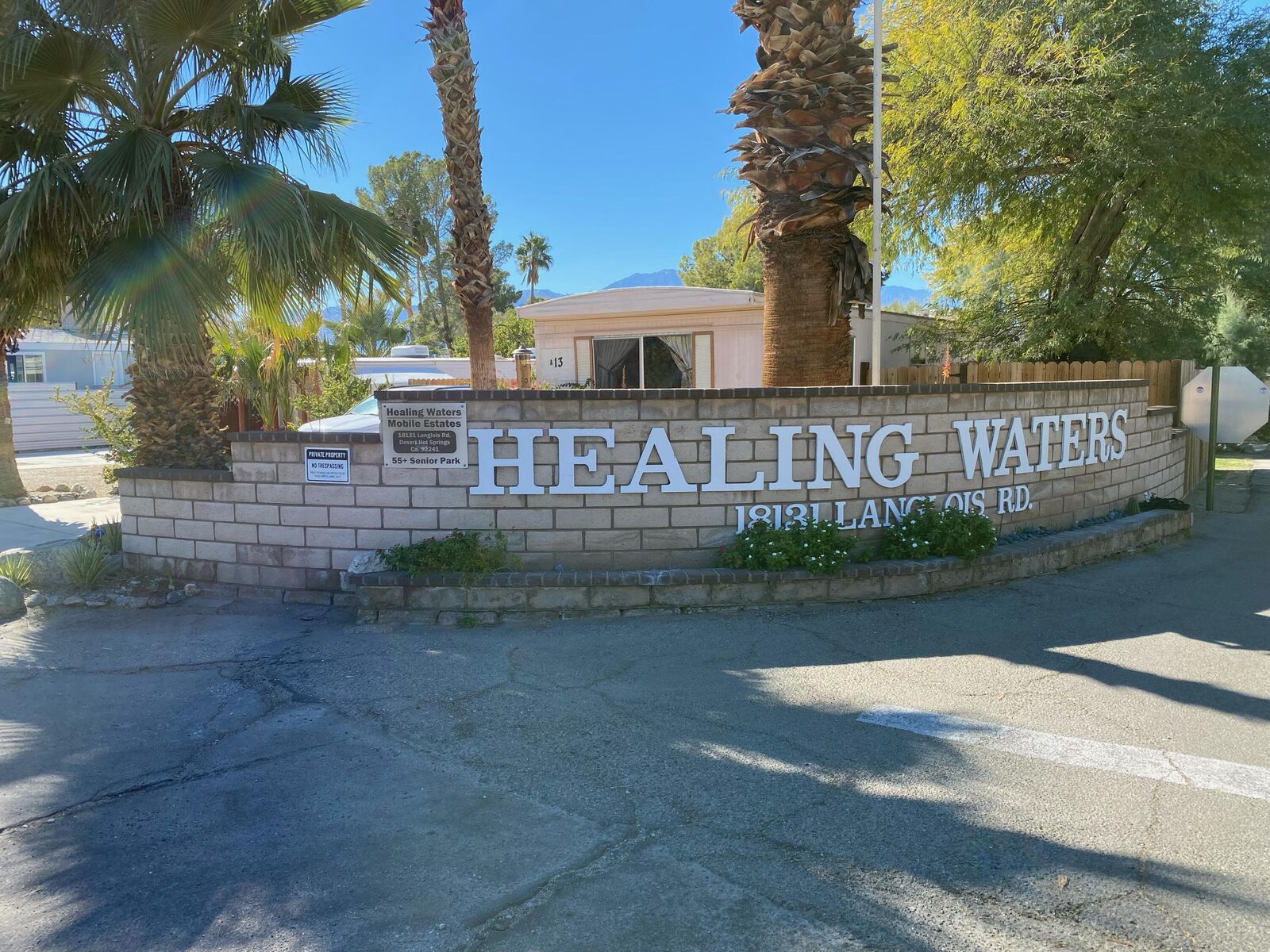 Property Photo: 18131 Langlois Road A13 CA 92241