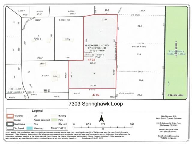 Property Photo:  7303 Springhawk Loop  FL 32305 
