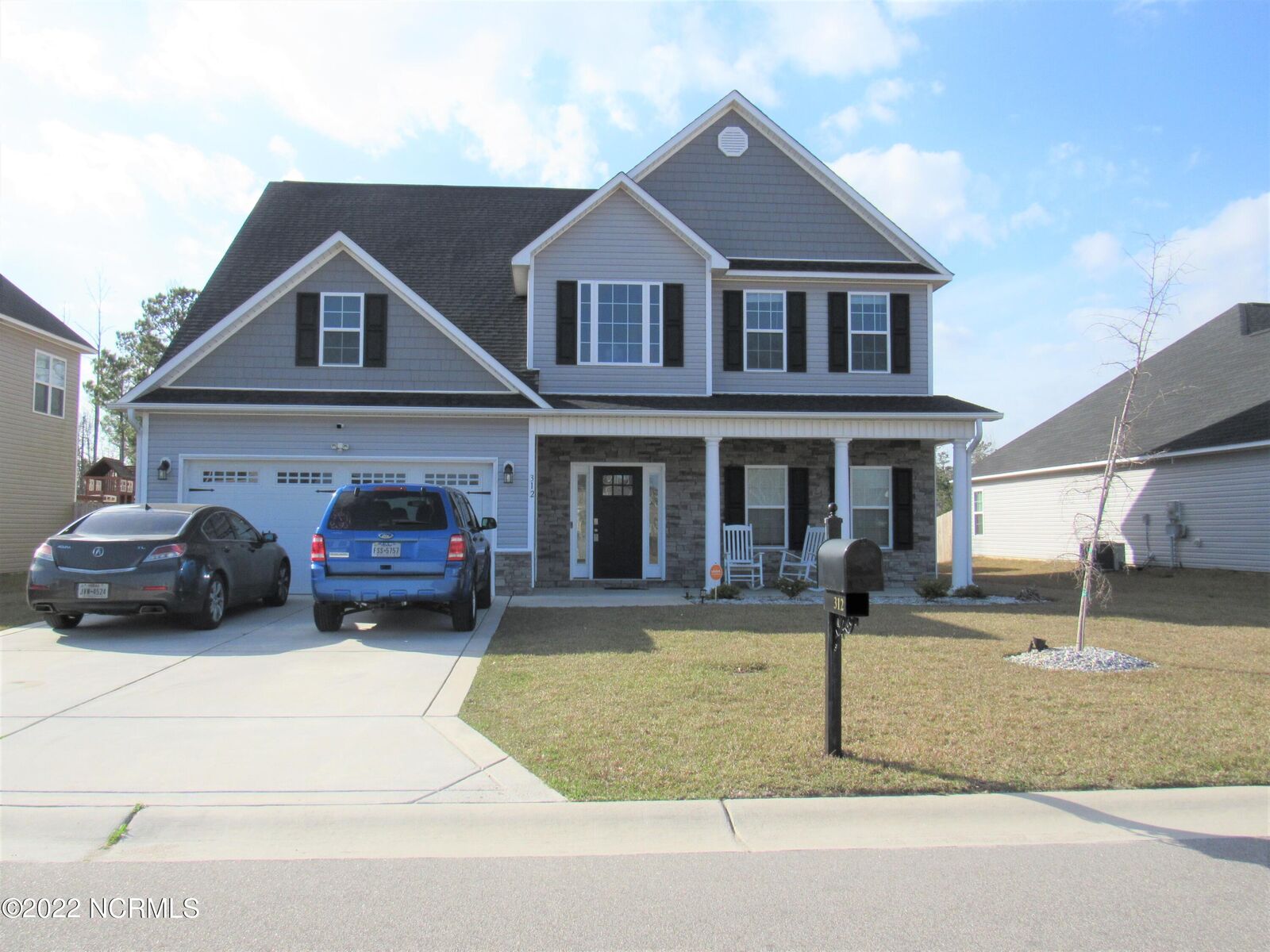 Property Photo:  312 Old Snap Dragon Court  NC 28546 