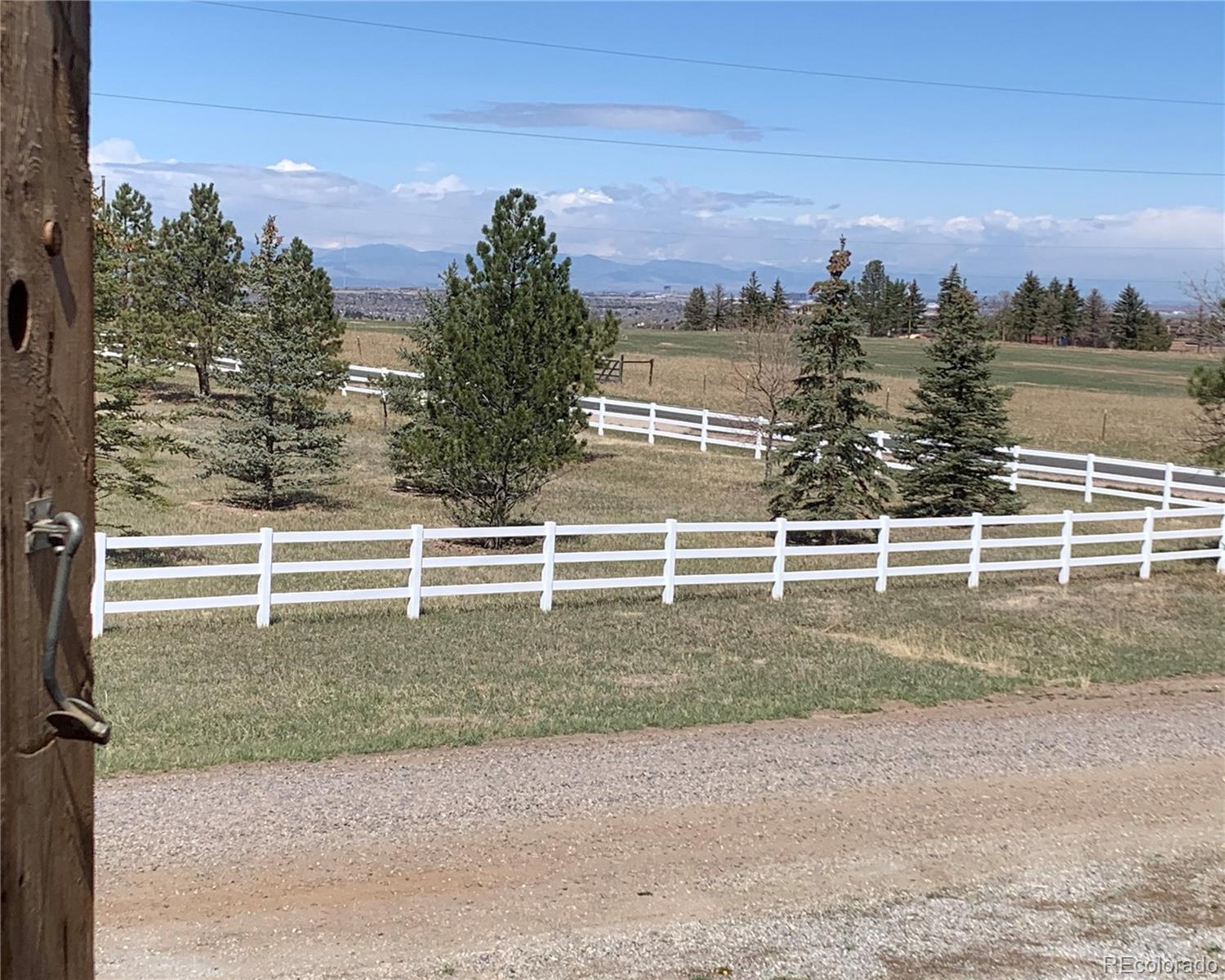 Property Photo: 8730 Hilltop Road CO 80134