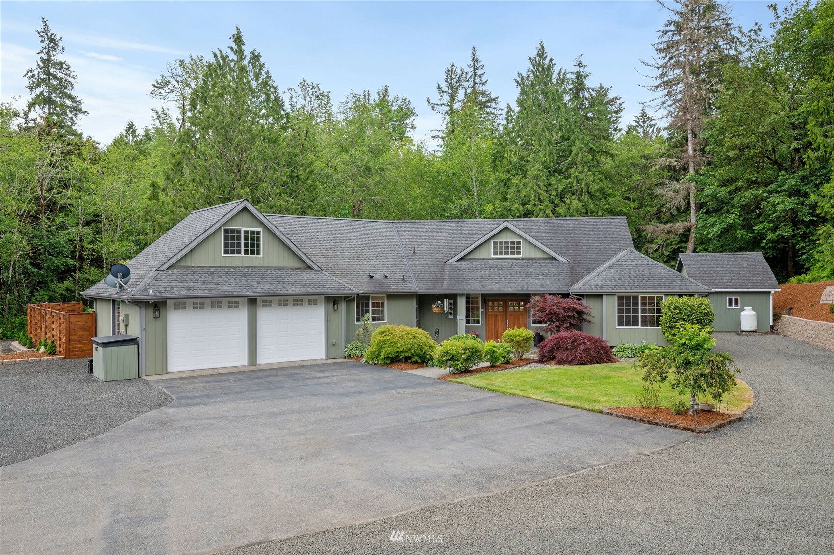 Property Photo:  7855 E Grapeview Loop Road  WA 98524 