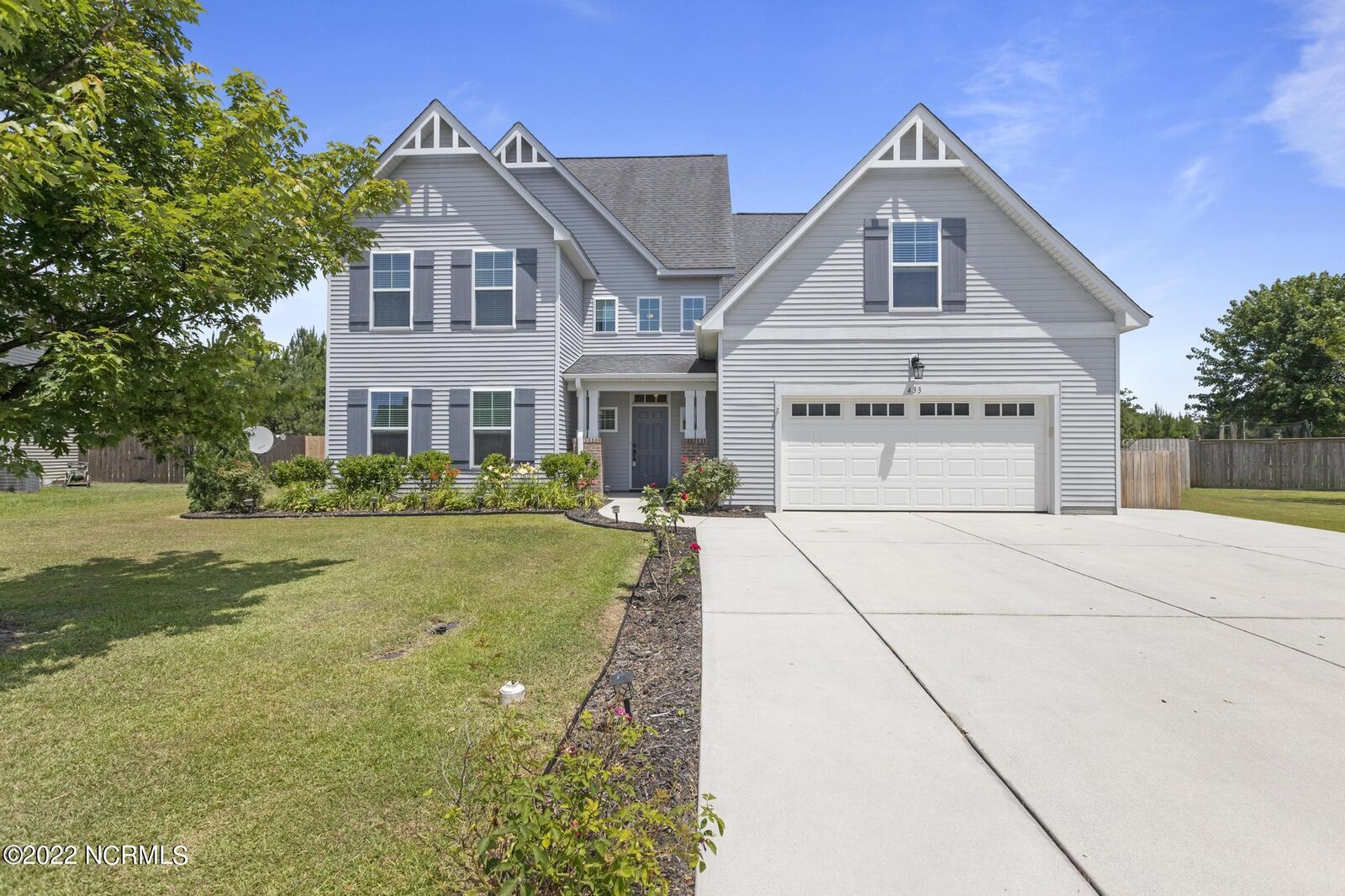 Property Photo:  433 Cyrus Thompson Drive  NC 28546 