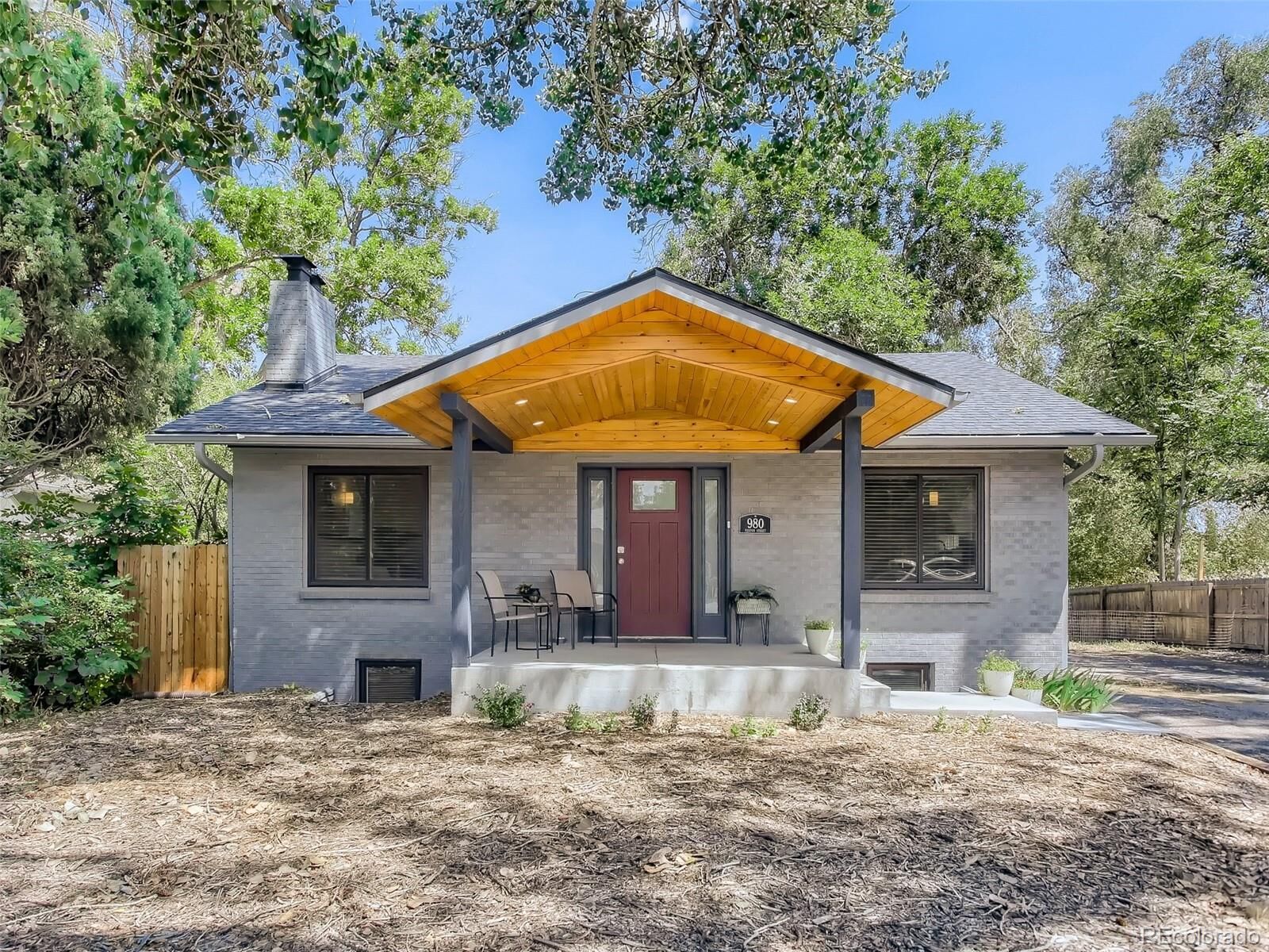 Property Photo: 980 Fenton Street CO 80214