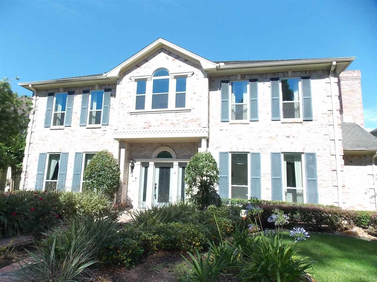 Property Photo:  6 Bellechase Gardens Drive  TX 77706 