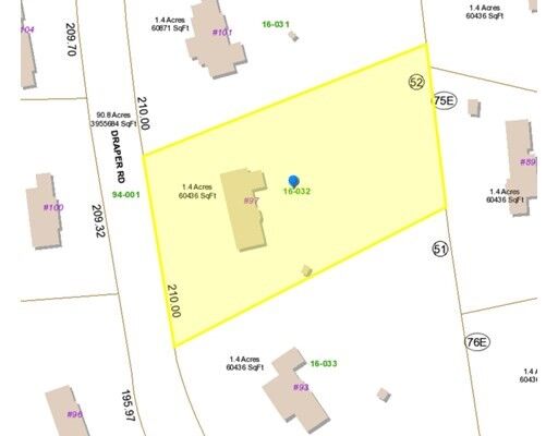 Property Photo:  97 Draper Road  MA 01778 