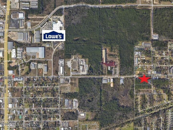 Property Photo:  34th Street  MS 39507 