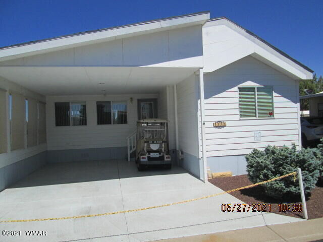 Property Photo: 1876 Tee Time Lane Lot #145 AZ 85901