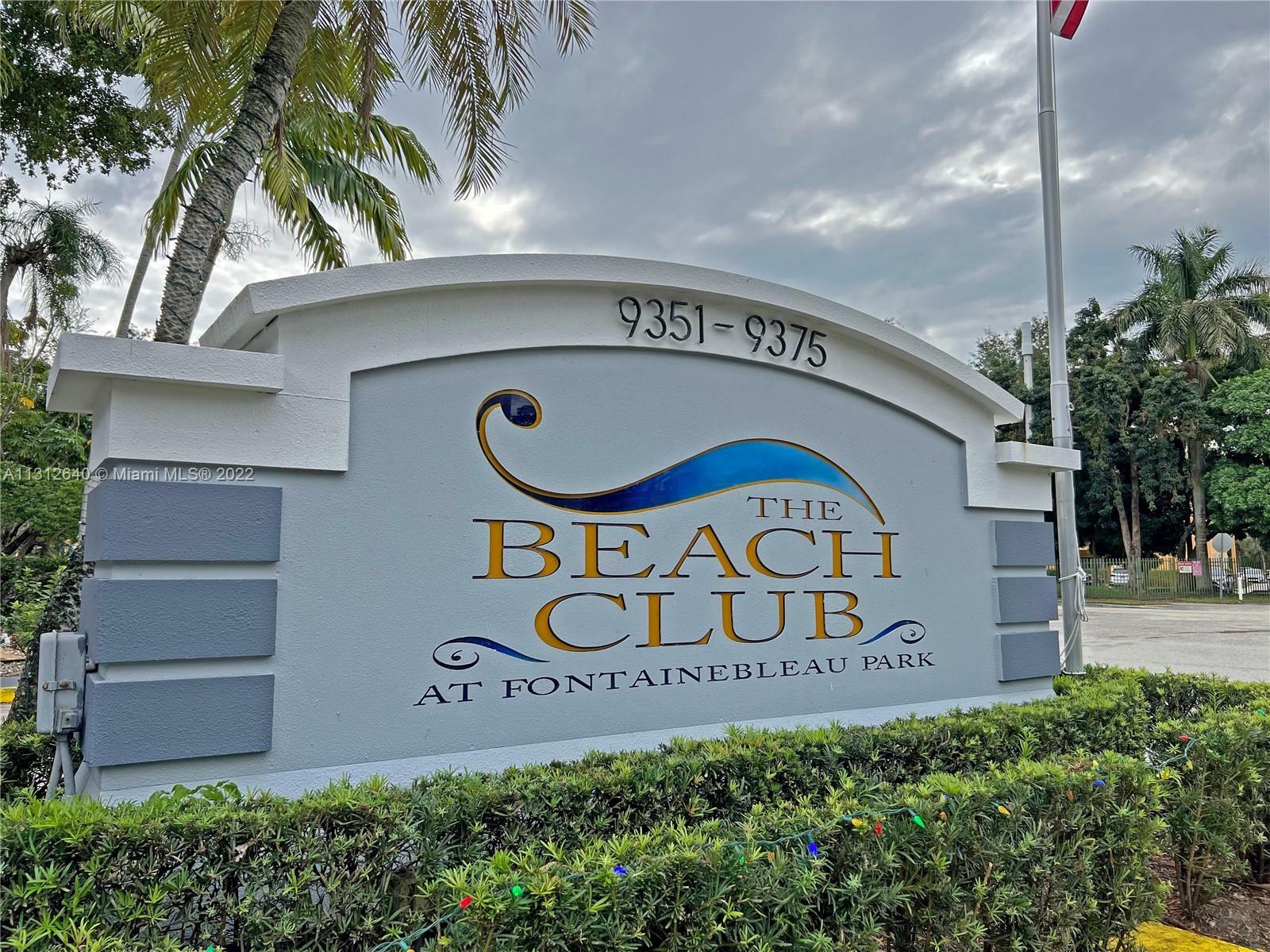 Property Photo:  9351 Fontainebleau Blvd B403  FL 33172 