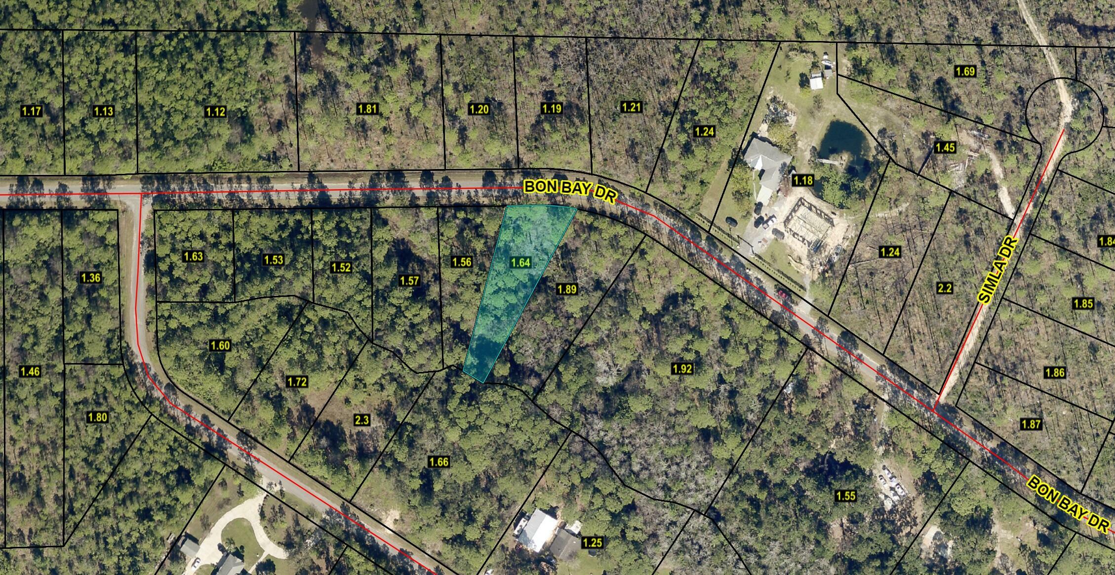 Property Photo:  Lot 1.64 Bon Bay Drive  FL 32583 