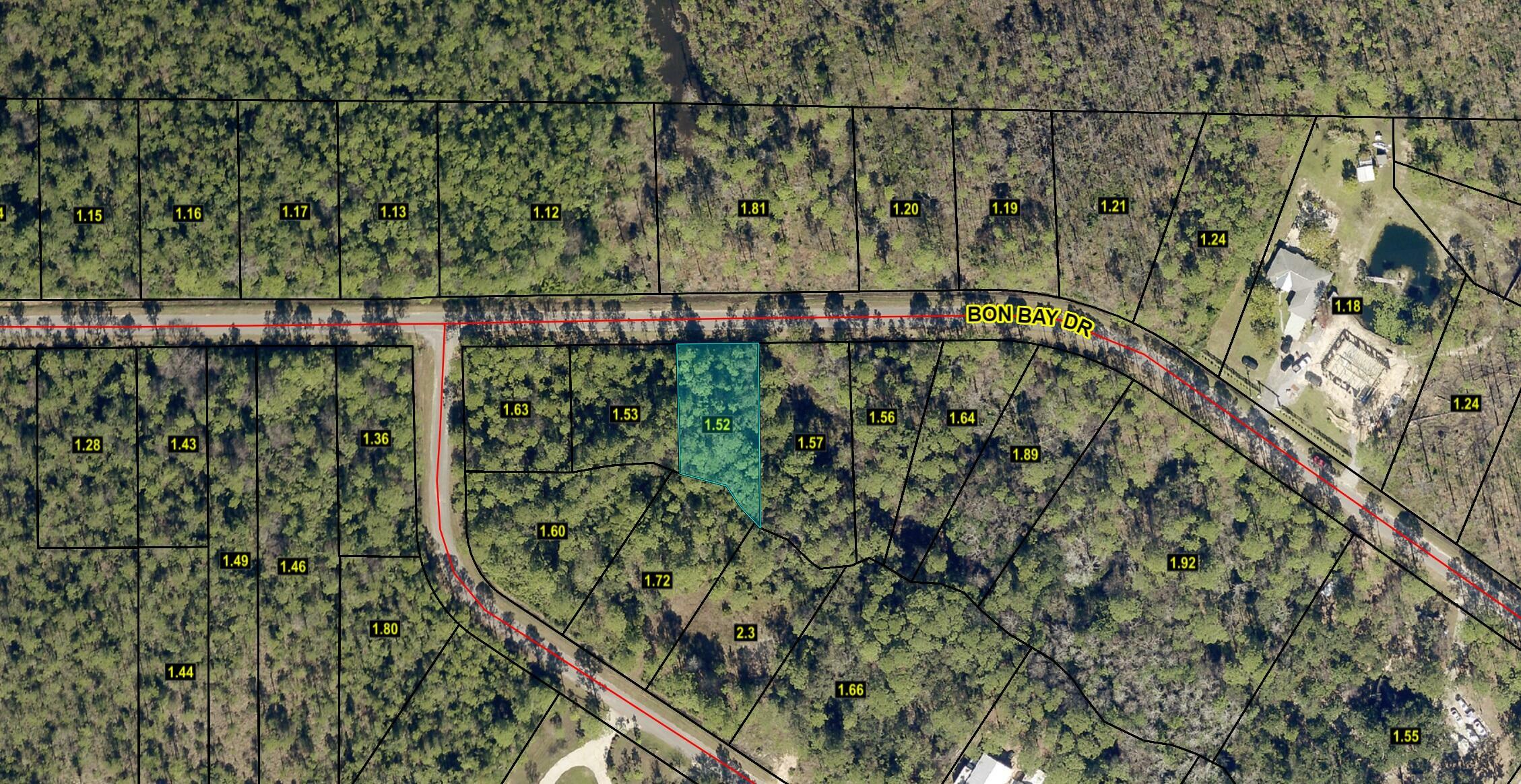 Property Photo:  Lot 1.52 Bon Bay Drive  FL 32583 