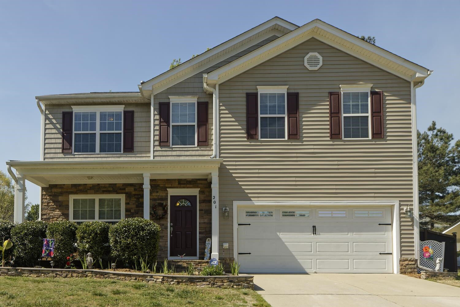 Property Photo:  201 Anchor Creek Way  NC 27540 