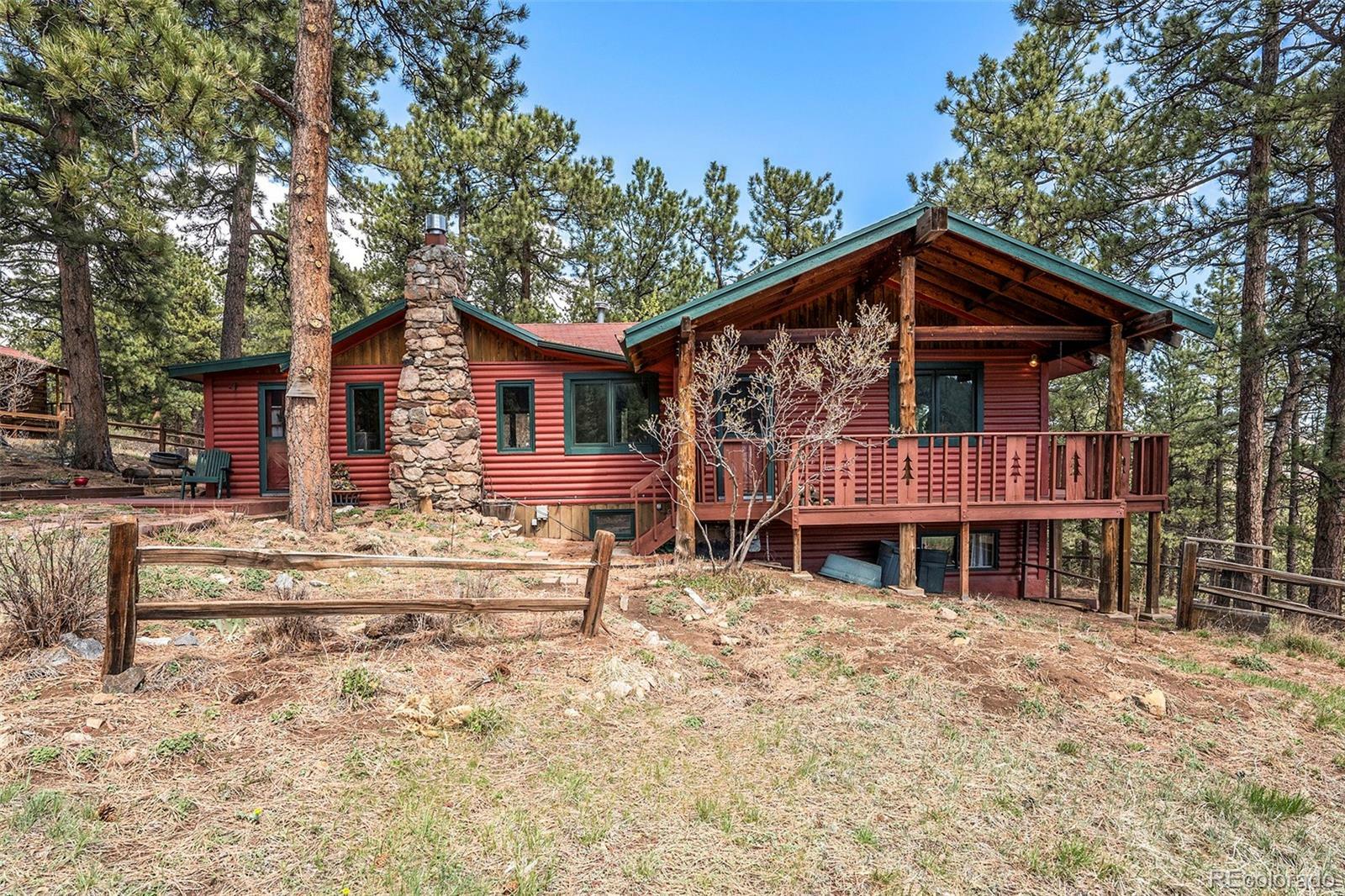 Property Photo:  4400 Parmalee Gulch Road  CO 80454 