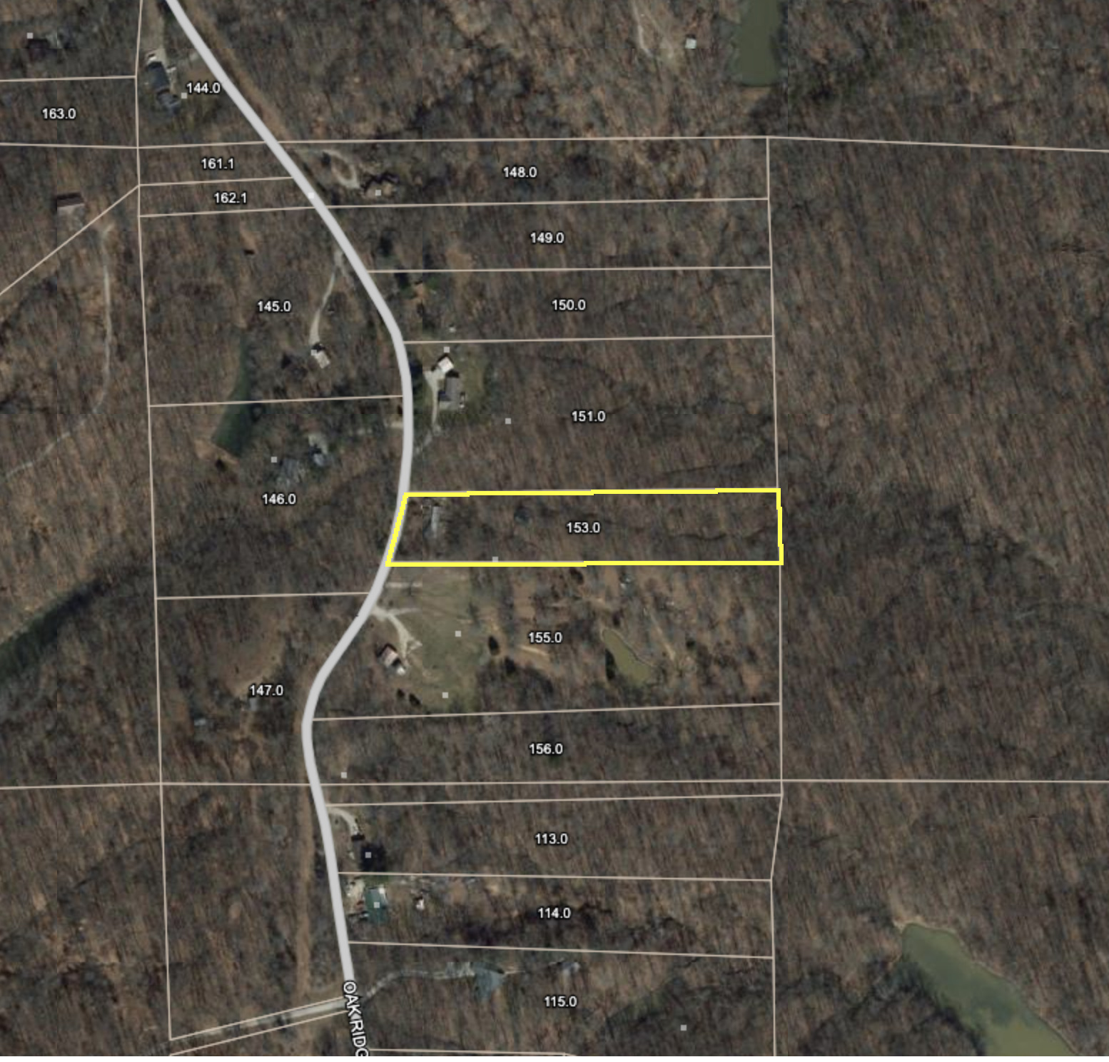 Property Photo: 7128 Oak Ridge Road IN 47448