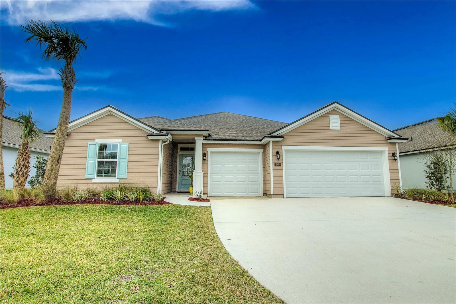 Property Photo:  848 Ocean Jasper Drive  FL 32086 