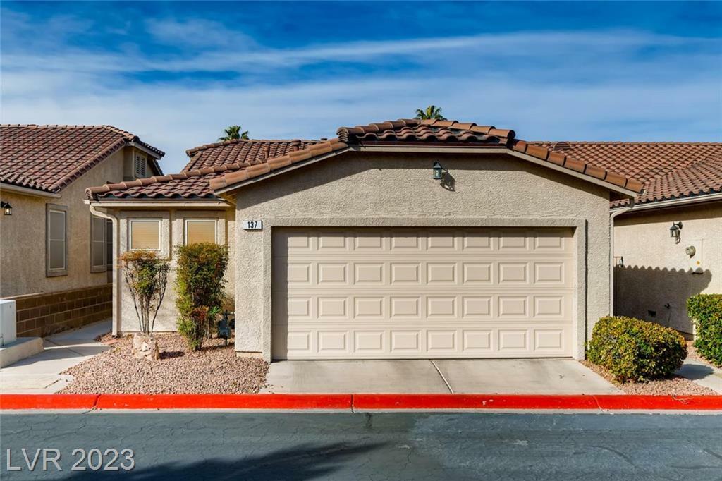 Property Photo:  137 Tapatio Street  NV 89074 