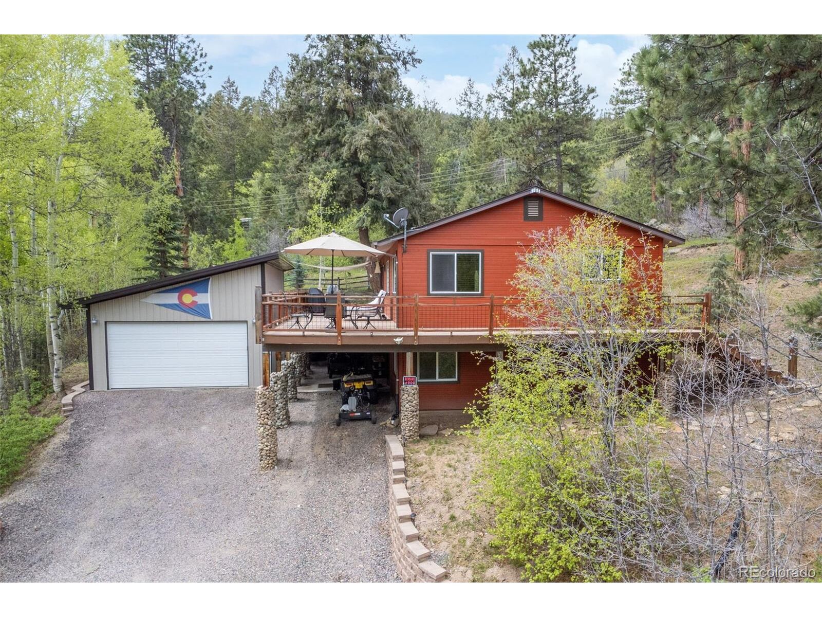 Property Photo: 9661 City View Dr CO 80465