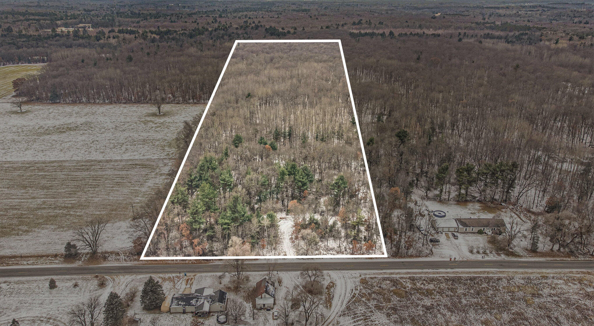 Property Photo: V/L S Johnson Road MI 48838