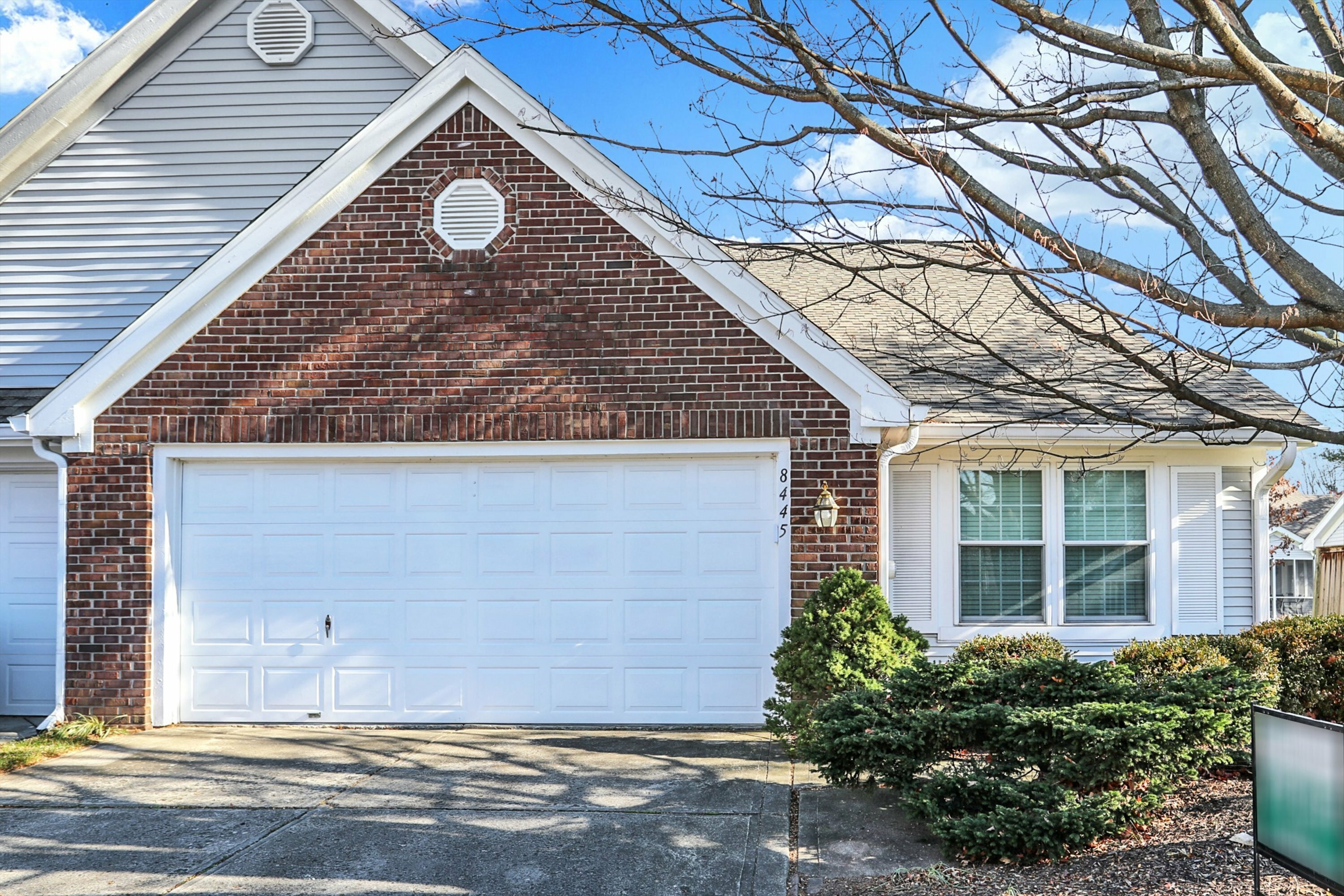 Property Photo: 8445 Viburnum Court IN 46260