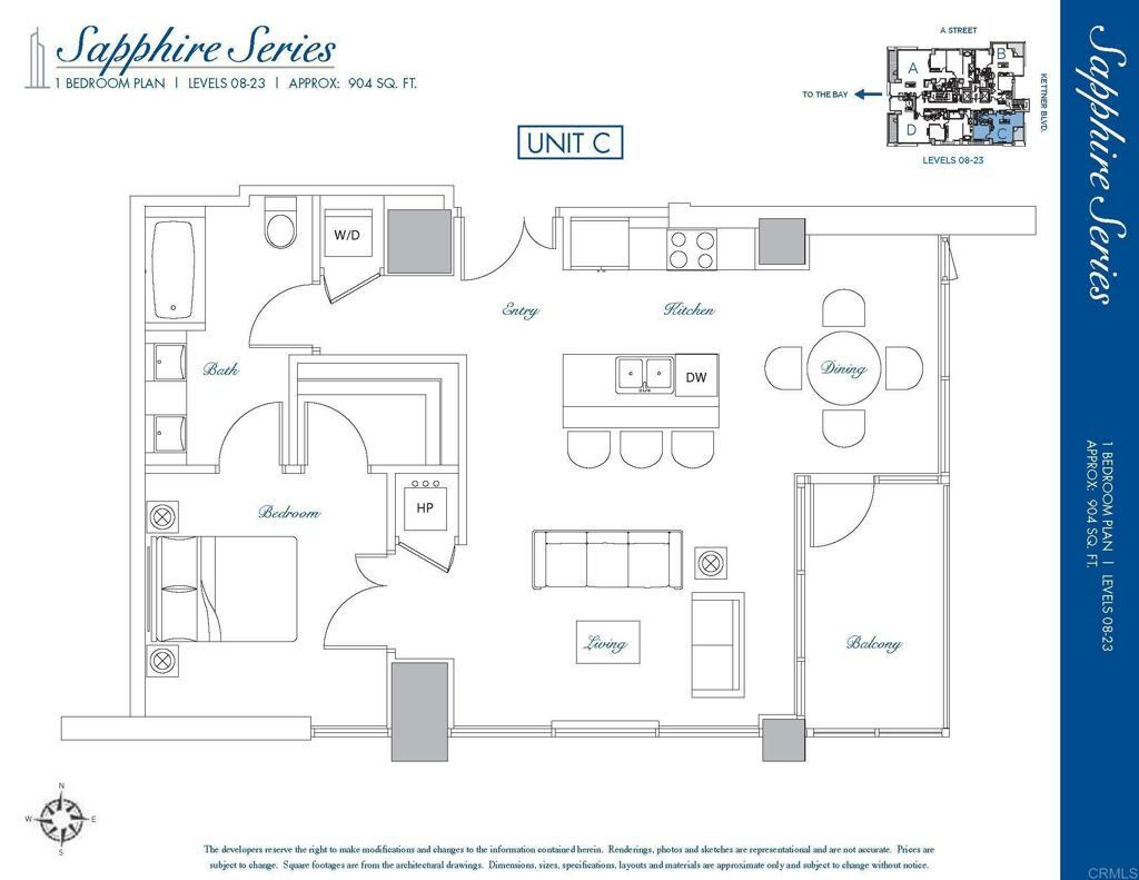 Property Photo: 1262 Kettner Blvd 1603 CA 92101