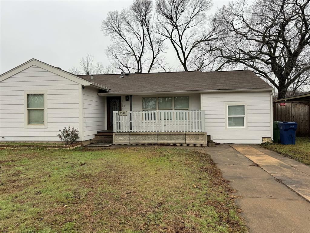 Property Photo:  1540 Dent Street  TX 75042 