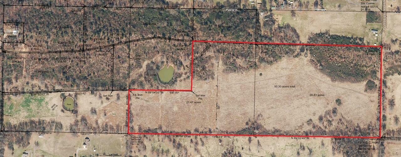 Property Photo:  28.83acres 6th Place  AR 72823 