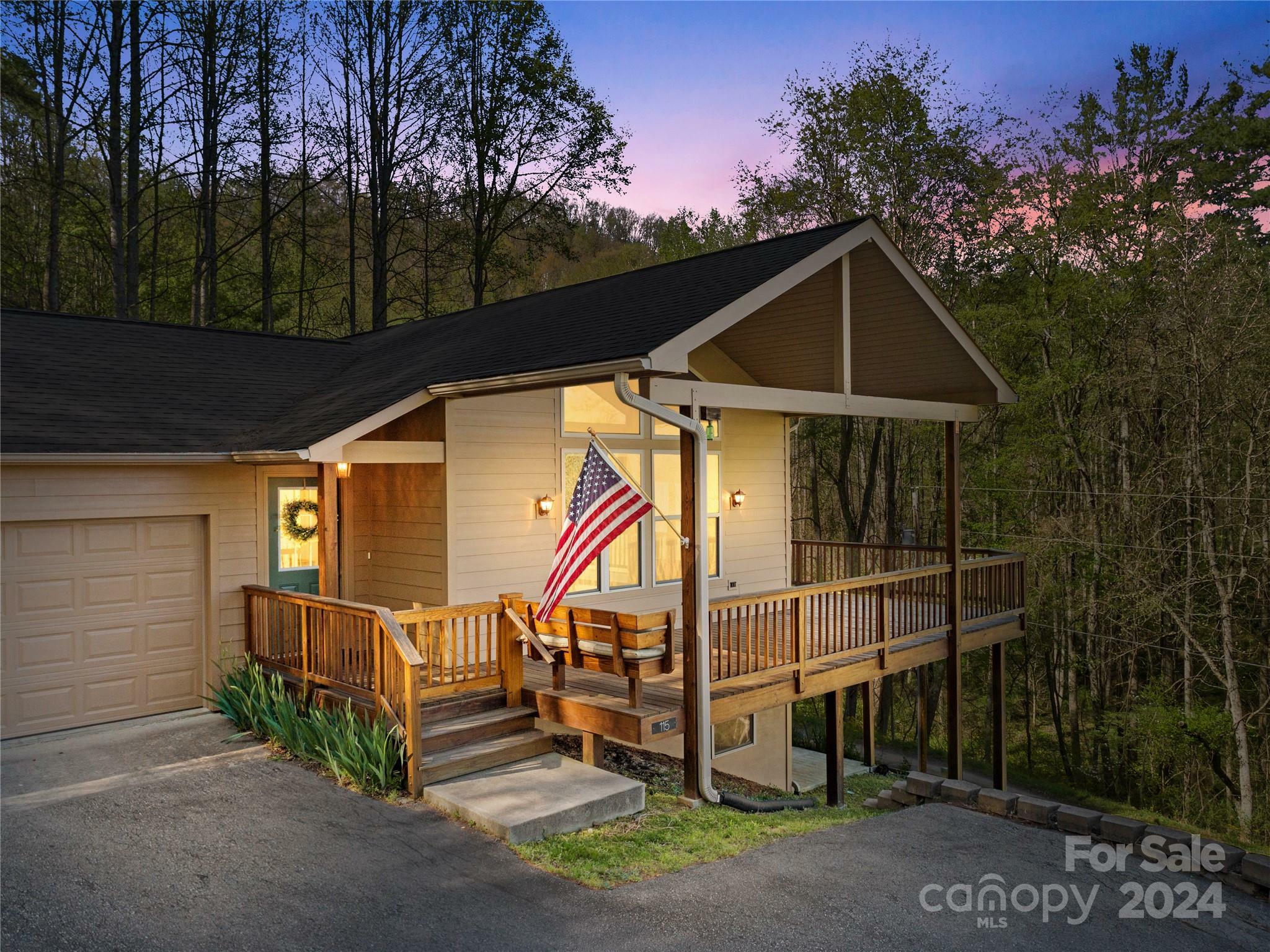 Property Photo:  115 Cane Mountain Lane  NC 28714 