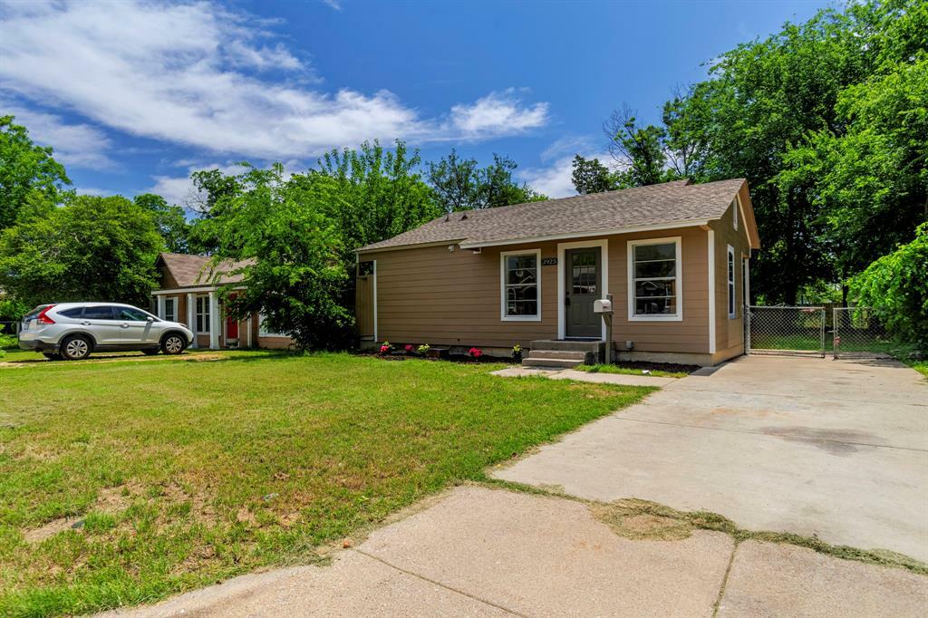 Property Photo: 3925 Valentine Street TX 76107